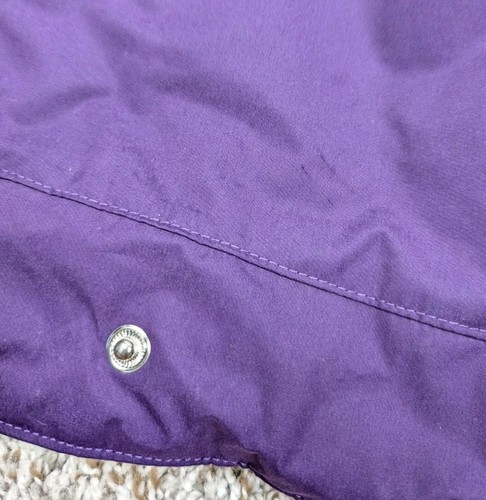 Burton Jacket Women’s Medium Purple Full Zip Ski Snowboard Skirt Hooded DryRide - 第 7/11 張圖片