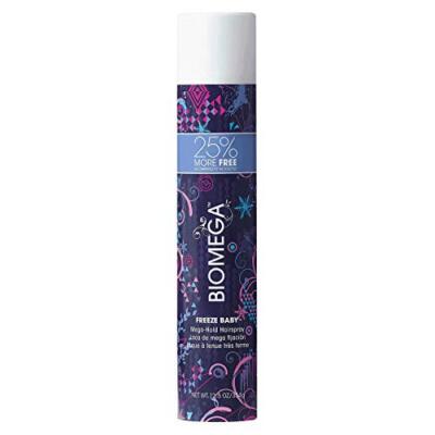 Biomega Freeze Baby Mega Hold Hairspray 12.5 oz