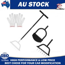 Lawn Spike Aerator & Edger Tool with Spare Spik Kit For Grass Aeration Yard Farm
