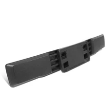 Fit For 2015 2016 2017 Ford F-150 Black Front Bumper Trim & License Plate