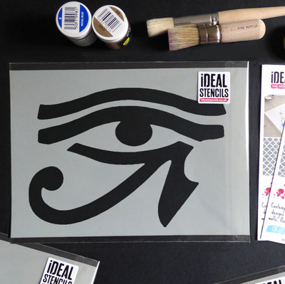 Eye of Ra Horus Stencil Egyptian Home Wall Decor Art Craft Paint Ideal ...