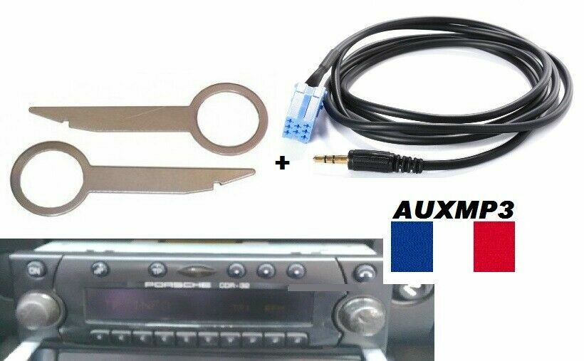 Cavo AUX MP3 Per Autoradio Renault - Mini-ISO 6 Pin Con Chiavi Di Estrazione - Compatibile Con Clio, Megane, Scenic - Foto 8