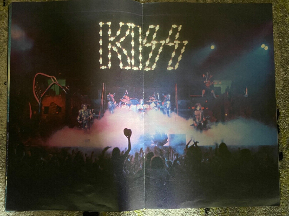 Kiss Destroyer Tour Program / Book 1976 First version Original | eBay
