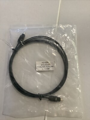 6FT Premium Digital Audio Optical Optic Fiber Cable Toslink SPDIF Cord 6 ft HD
