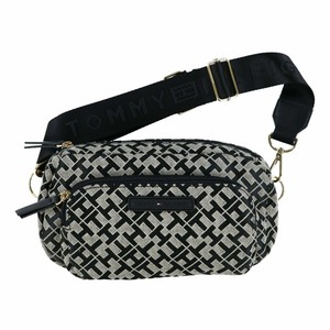 tommy hilfiger black and white bag