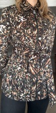 Ted Baker Inniz Urban Printed Cargo Jacket In Khaki M Size