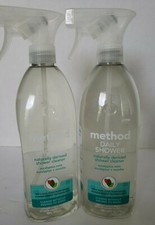 2 Pack Method Eucalyptus Mint Daily Shower Spray Cleaner 28 oz