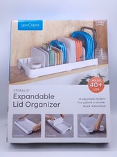 YouCopia StoraLid Food Container Lid Organizer, 40-Lid Capacity