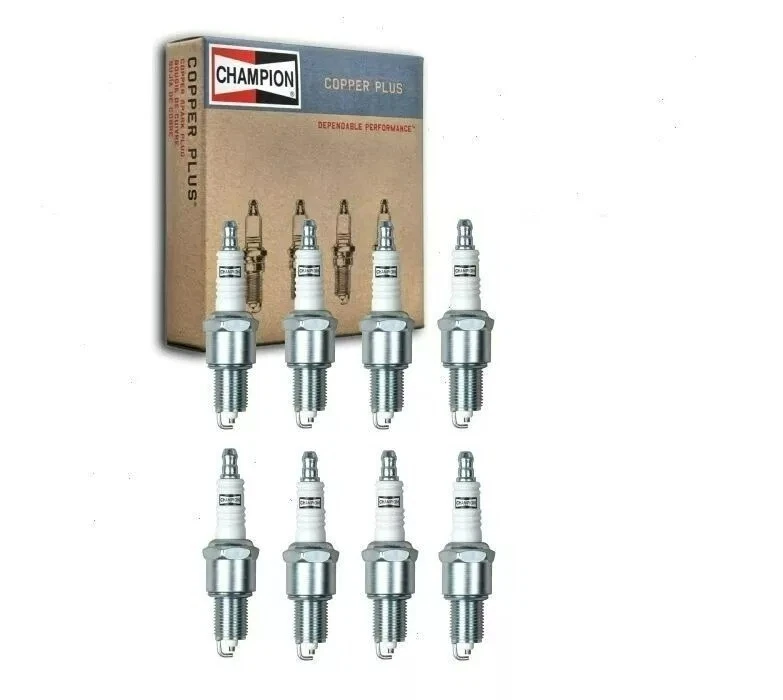 Juego de 8 bujías de cobre Champion para PLYMOUTH BARRACUDA 1965-1968 V8-4,5 L Foto 2 de 2