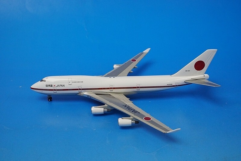 1:400 B747-400 JASDF Air Support Japanese government #20-1101