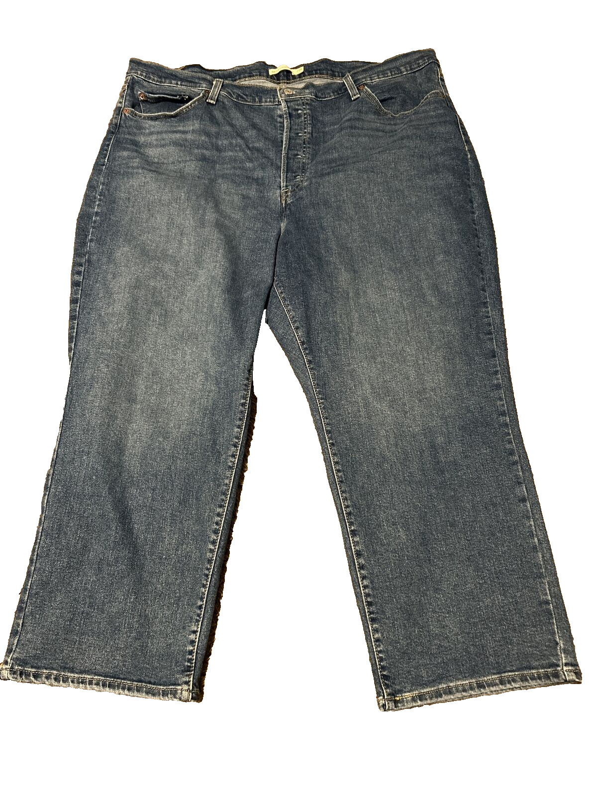 Levi's Plus Size Women's Ribcage Straight Ankle Jeans Size:24W! QUALITY!