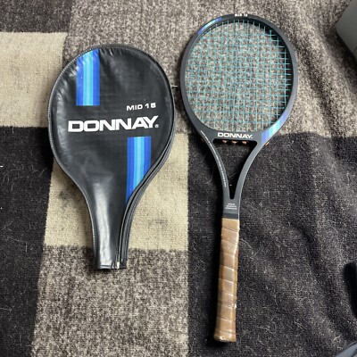 Donnay Mid 15 Demo Unstrung Tennis Racquet & Cover Grip Light 2  4 1/4 