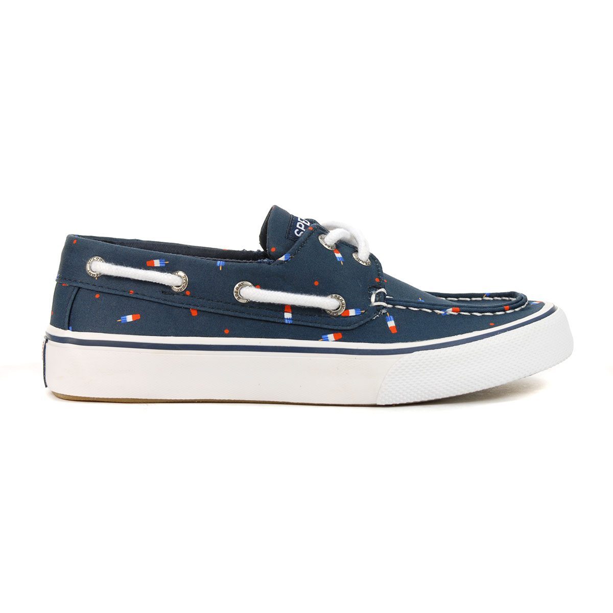 Мужские кроссовки Sperry x Popsicle Firecracker Bahama II Navy/Multi Slip-On STS...