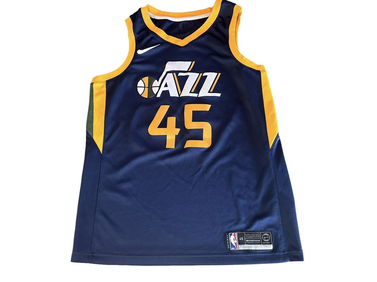 Utah Jazz Nike Hardwood Classic Donovan Mitchell Utah Jazz Nike