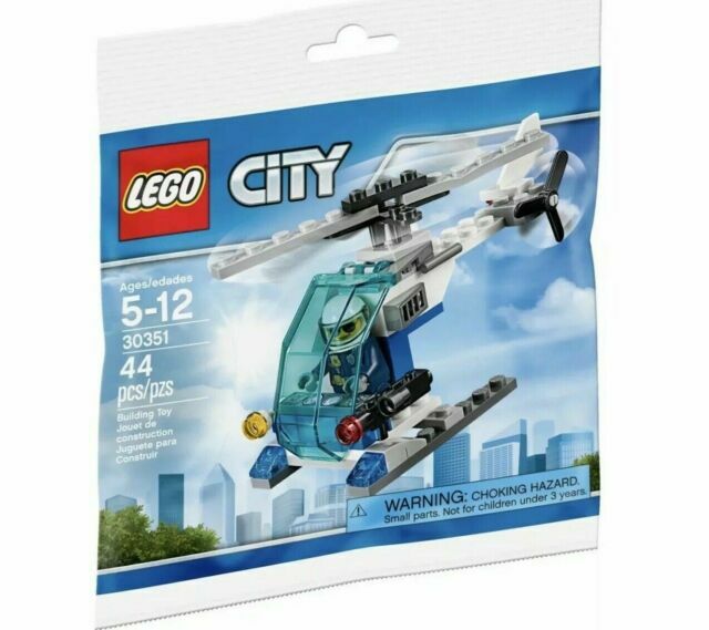 lego police helicopter set