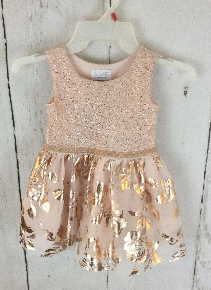 The Childrens Place Girls Rose Gold Tulle Easter eBay