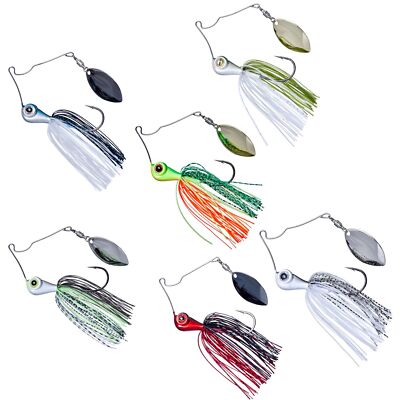 Gunki GENNAKER 10,5g Spinnerbait, Kunstköder, Raubfischköder, Spinnköder