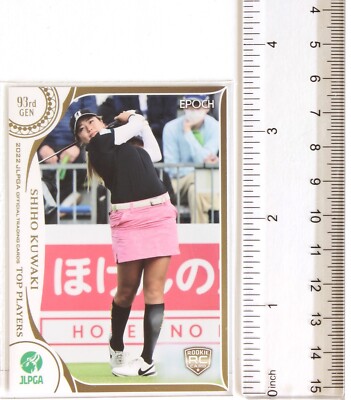 jlpgaカード Shiho Kuwaki (93 Gen) - 2022 JLPGA Women's Professional Golf