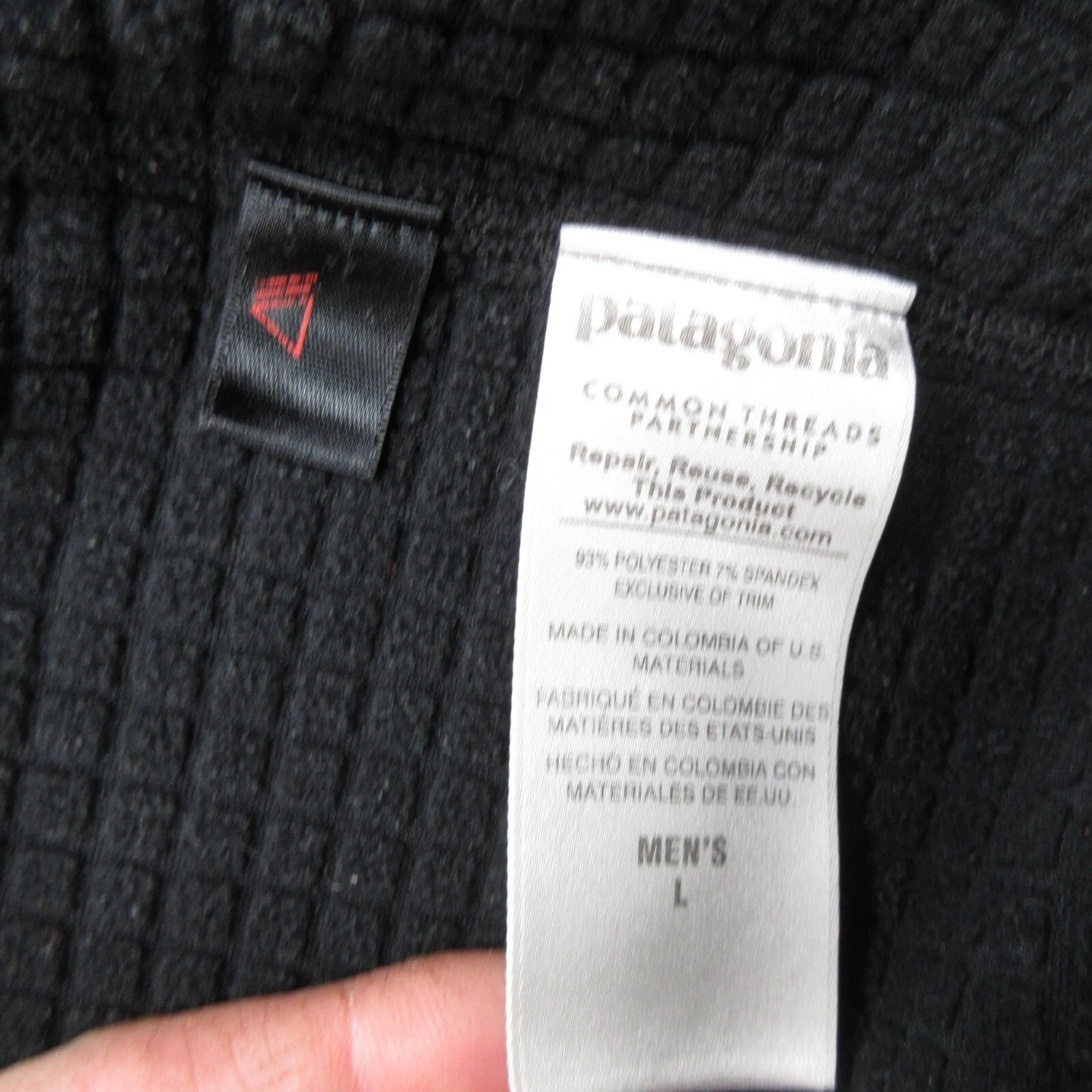 patagonia stretch pullover long sleeve 1/2 zip r1 sweater