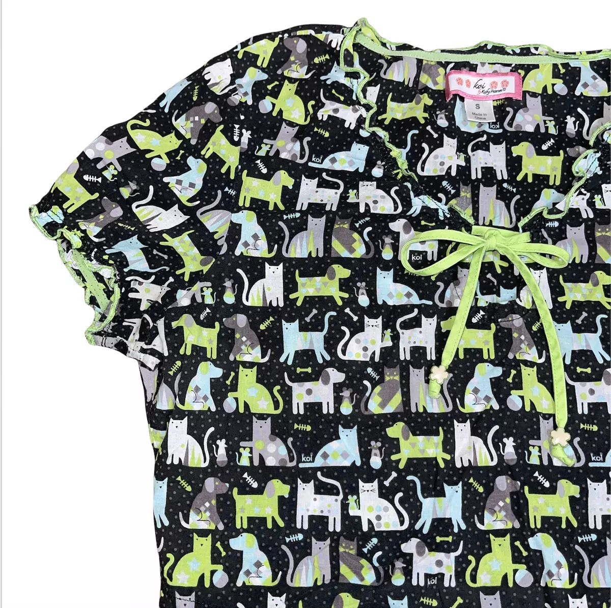 Vet tech store scrub tops