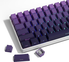 XVX Side Print Keycaps - Shine through Keycaps, PBT Double Shot