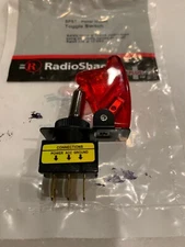 SPST • Panel Mount Toggle Switch #275-0601 By RadioShack