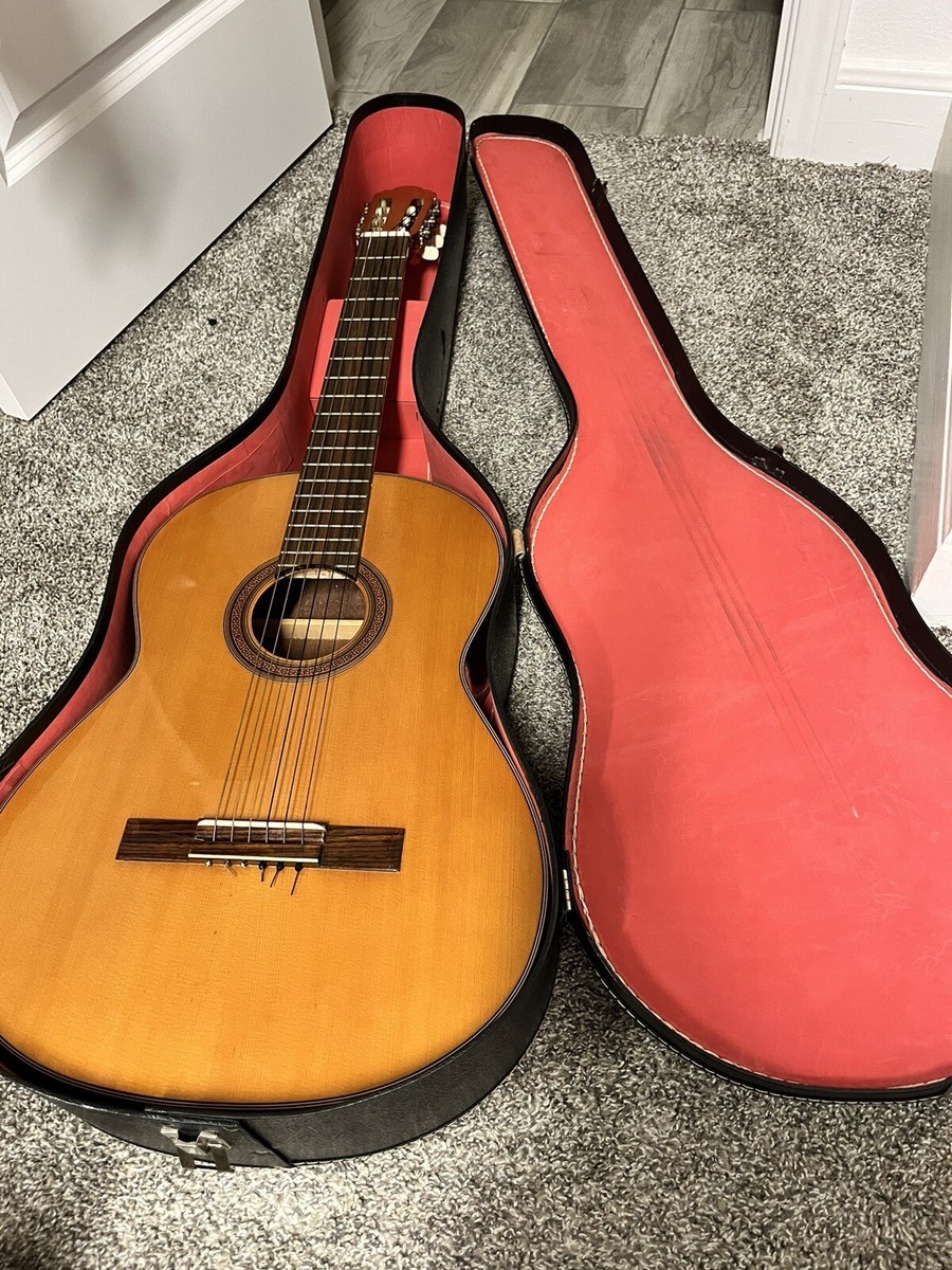 Lyle A 585 Classic Acoustic Guitar Vintage 1970s Rare with Lyle A 585 Classic Acoustic Guitar Vintage 1970s Rare with