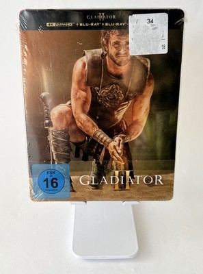 4K Ultra HD + Blu-ray - Gladiator II (2) - Steelbook