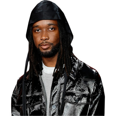 Omari Clarke (Black Outfit) Half Body Buddy Cutout