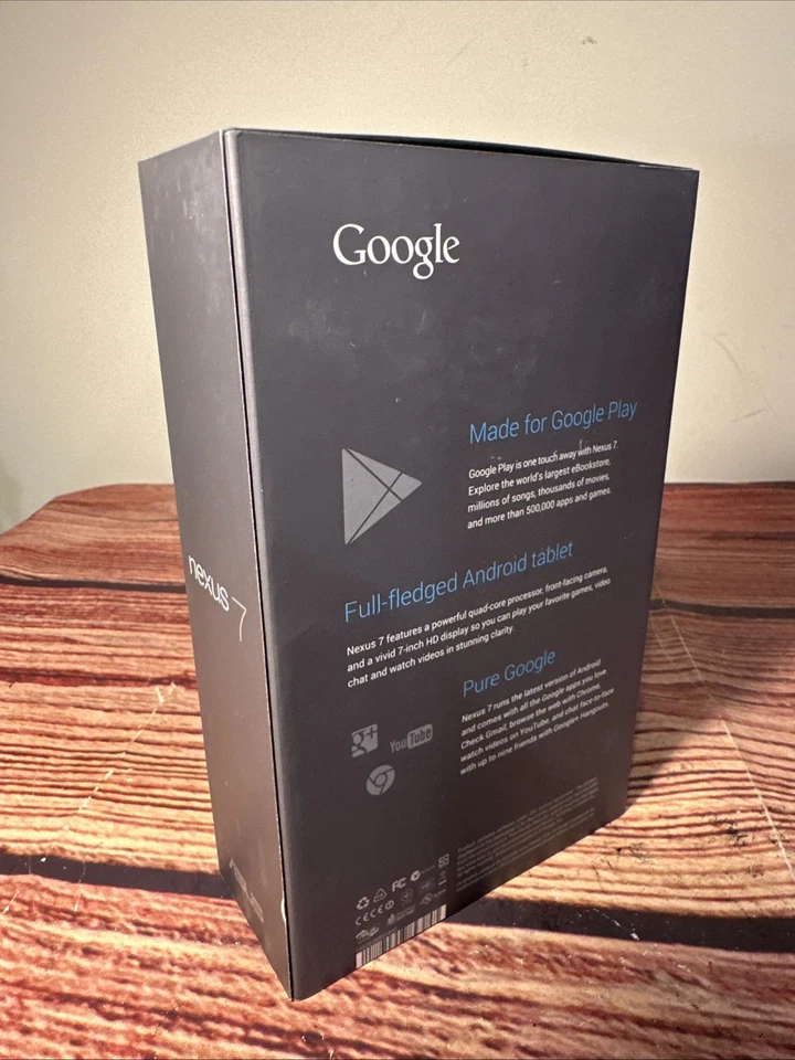 SEALED Google Nexus 7 Tablet Android 8GB - Image 4 of 4