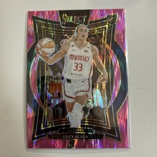 2025 Panini Select WNBA Lucy Olsen #40 RC Pink Flash Mystics