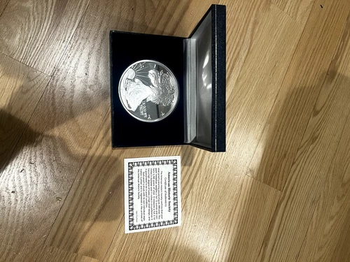 2000 American Historic Society Eagle 1 Troy Pound .999 Cameo Proof Silver Eagle