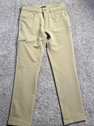 Origin Maine USA Utility Tech Pant Mens 30x32 Tan Performance Stretch