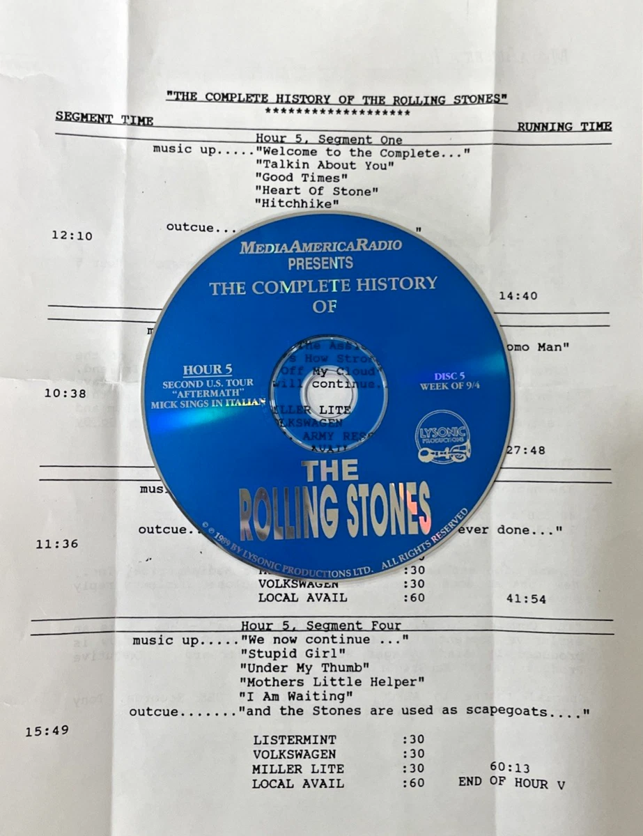The Rolling Stones Promo Music CDs for sale | eBay