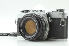 Read Exc 5 Olympus OM-1 35mm SLR Film Camera F.Zuiko AUTO-S 50mm F1.8 JAPAN