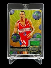 1997/98 Skybox ALLEN IVERSON “METAL UNIVERSE” HOLO 2ND YEAR RC #20🔥SHARP🔥