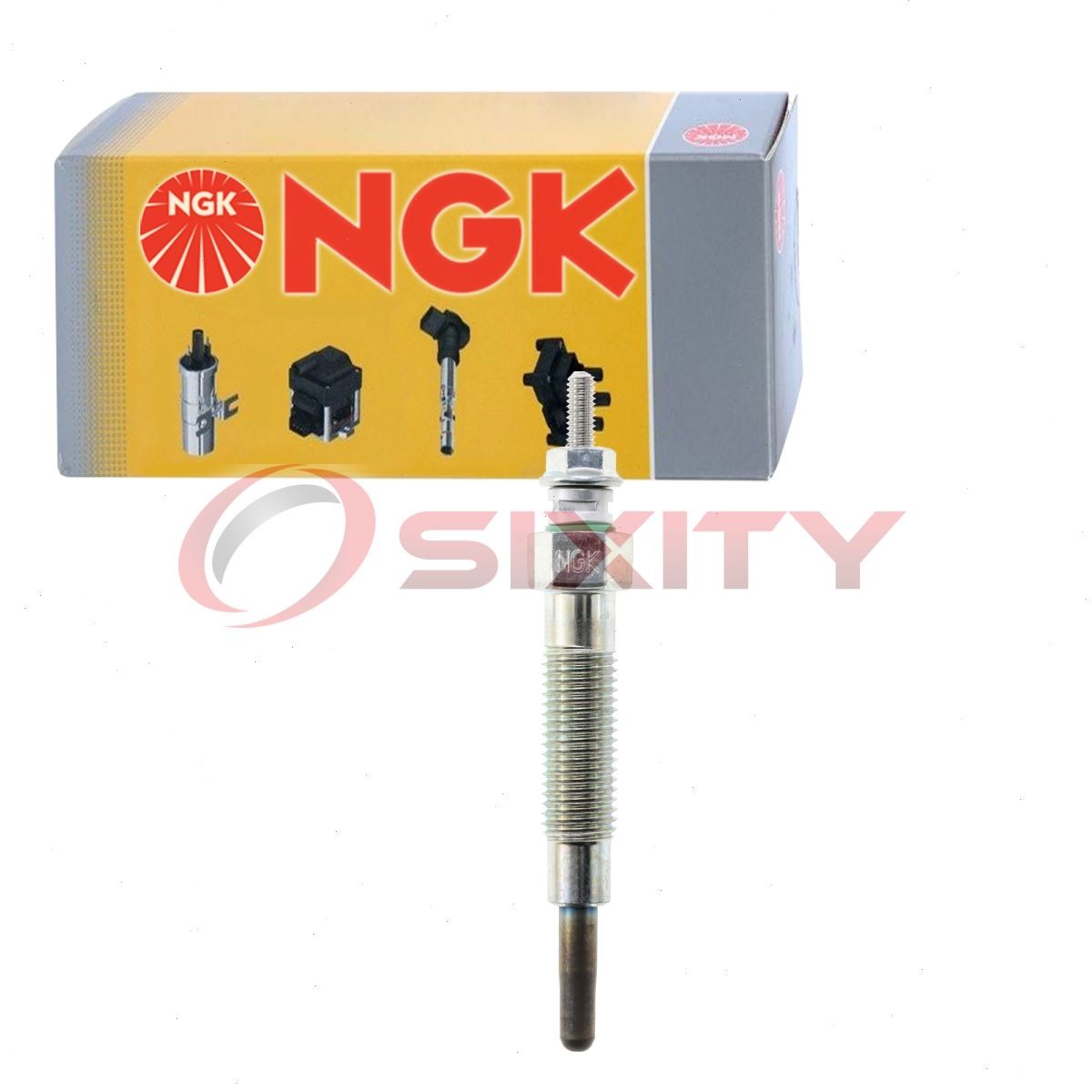 NGK 8944 Y-733J Glow Diesel Glow Plug for Ignition Cylinder Engine Secondary nn