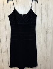 Jones New York V Neck Little Black Dress Women’s Size 12 