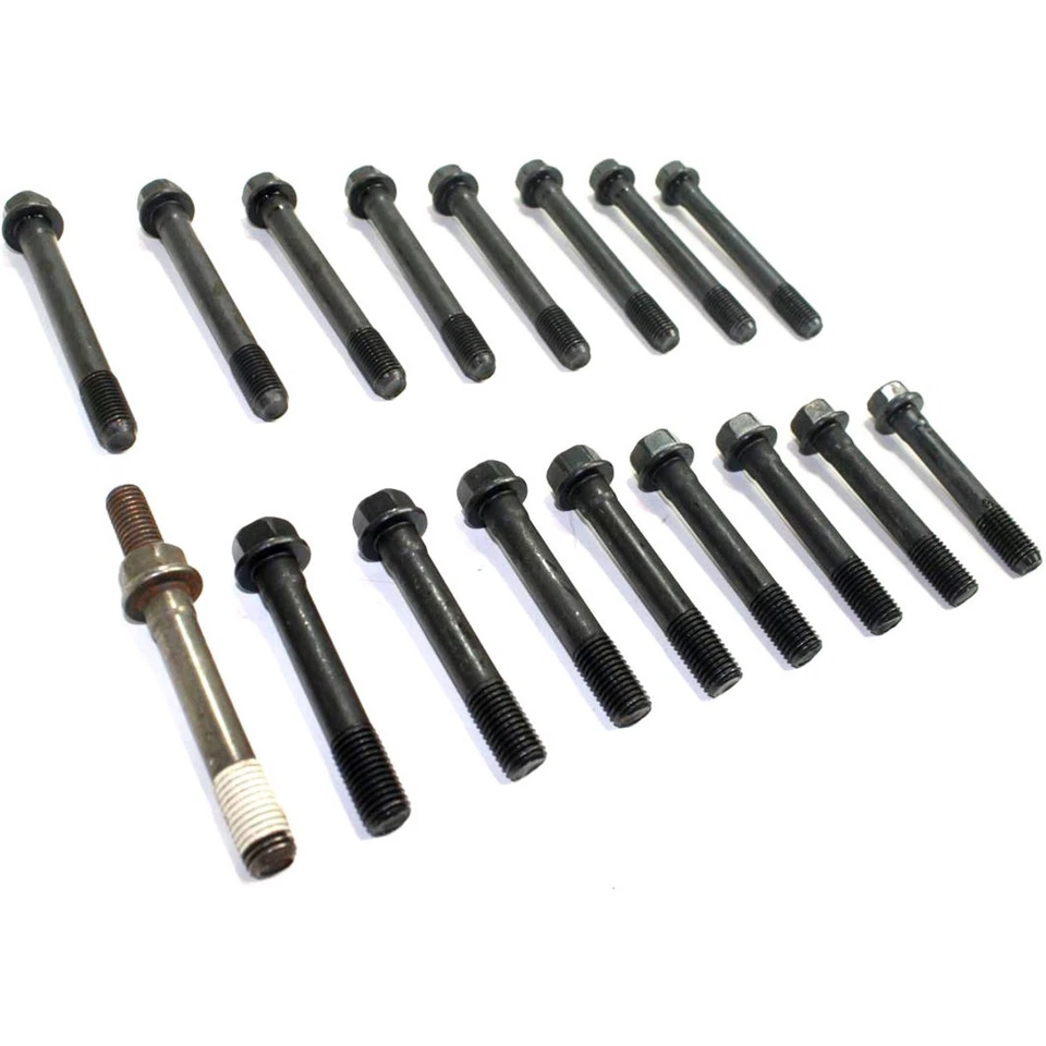 Juego de 17 pernos de culata Felpro ES 72857 para camioneta Chevy Olds S10 S15 GMC Foto 3 de 4