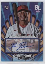 2024 Topps Big League Opening Act Auto Kyren Paris #OAA-KP Auto 0rd2