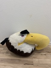 Angry Birds Mighty Eagle Jumbo Stuffed Plush White Commonwealth 2010 Rovio 30"