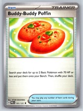 Buddy-Buddy Poffin Pokemon SV: Prismatic Evolutions #101/131