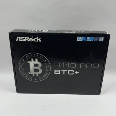 New AsRock H110 Pro BTC+ Motherboard