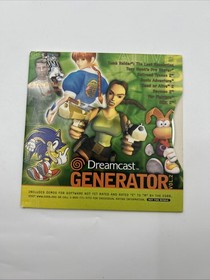 Generator Vol 2 (Sega Dreamcast) Demo Disc w/ Original Sleeve
