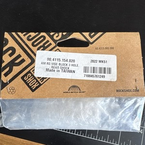 RockShox 3-Hole Rear Shock Vise Block Tool - Damper - Ready to Ship