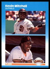 Kevin Mitchell 1987 Fleer Update #U-82 Giants MLB READ FREE SHIP AutographDen