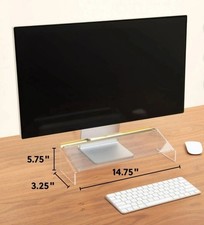 U Brands Dry Erase Board Keyboard Cover Clear With Gold And Marker