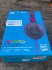 jlab jbuddies studio on-ear kids wired headphones