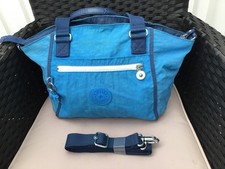 Kipling Amberley L In Mineral Blue Large Bag- . Excellent  Condition🦋🌈🦋🌈