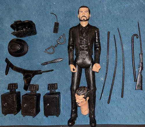 Marx Best Of The West Johnny West Custom Billy Vine Sam Cobra Body W/Accessories